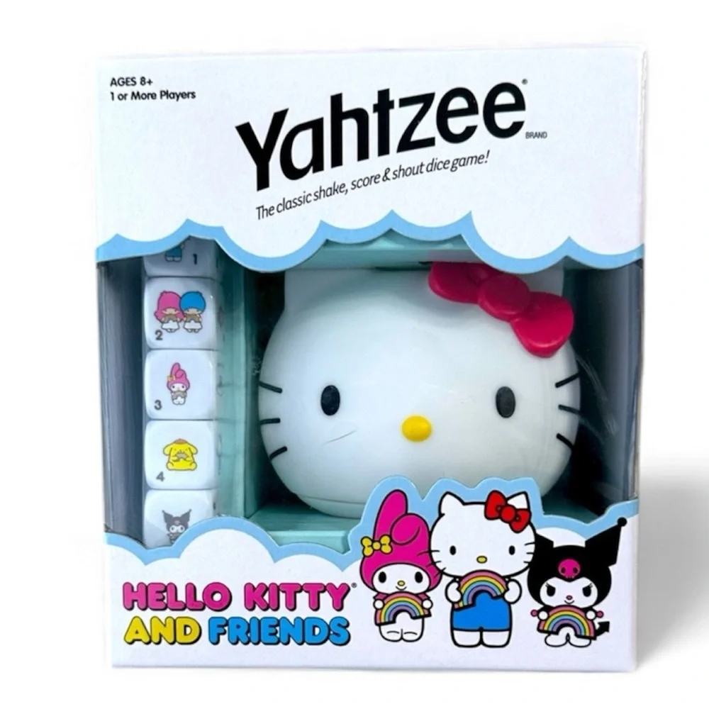 HELLO KITTY AND FRIENDS Yahtzee game New